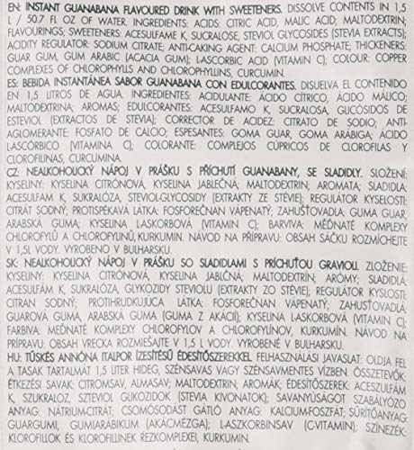 Bolero Bebida Instantánea sin Azúcar, Sabor Guanabana - Paquete de 24 x 9 gr - Total: 216 gr