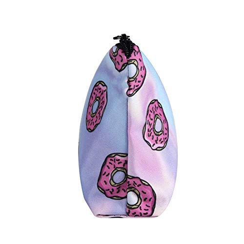 Bolsa de cosméticos para mujer, bolsa de maquillaje, monedero, bolsa organizadora de viaje, impermeable, cobayas y cupcakes