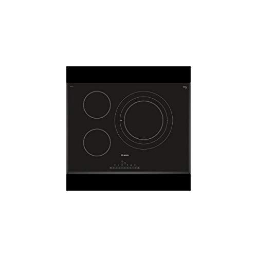Bosch PKD751FP1E hobs Negro Integrado Cerámico - Placa (Negro, Integrado, Cerámico, Cerámico, Alrededor, 14,5 cm)