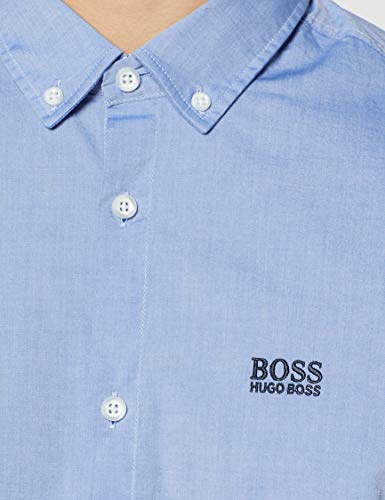 BOSS Biadia_r Camisa, Azul (Medium Blue 423), Small para Hombre