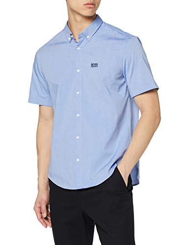 BOSS Biadia_r Camisa, Azul (Medium Blue 423), Small para Hombre