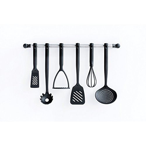 Brabantia 365102 - Espumadera, Nylon, Color Negro