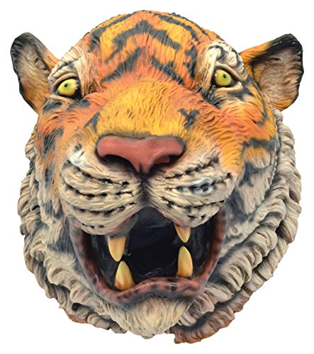 Bristol Novelty BM475 - Máscara de tigre realista (tamaño único)
