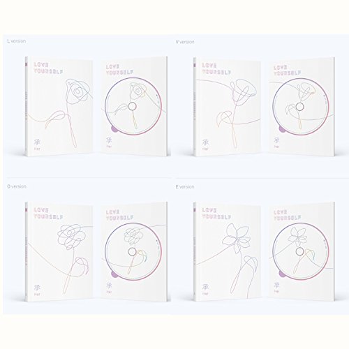 BTS 5th Mini Album - LOVE YOURSELF 轉 HER [ O ver. ] CD + Photobook + Mini Book + Photocard + Sticker Pack + FREE GIFT / K-POP Sealed