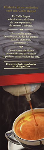 Cafés Baqué - Expresso Cremoso. Cafe Molido Expresso de Tueste Natural - 250 gr