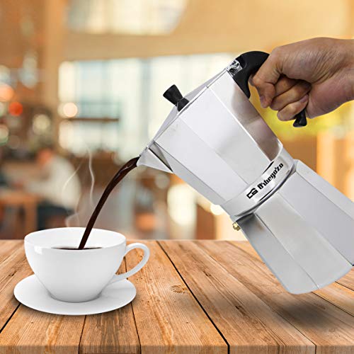 Cafetera italiana ORBEGOZO KF900 | ORBEGOZO 9 tazas Vitro Gas Electrico