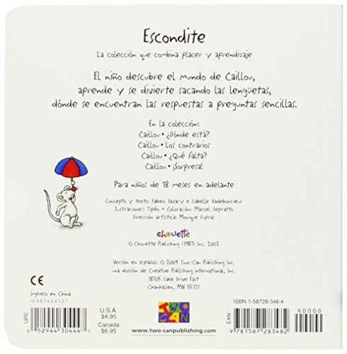 Caillou Los contrarios