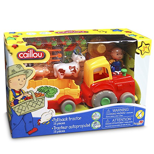 Caillou - Tractor con Animales (Giochi Preziosi 11020)
