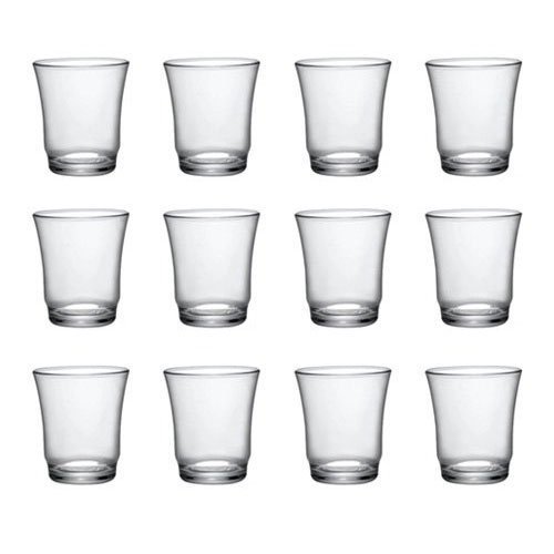 Caja 12 Vasos Carajillo Transparentes - para Bombon o Cortado Café Expreso Tazas Nespresso 12,9cl 4,5 oz - Bormioli Rocco