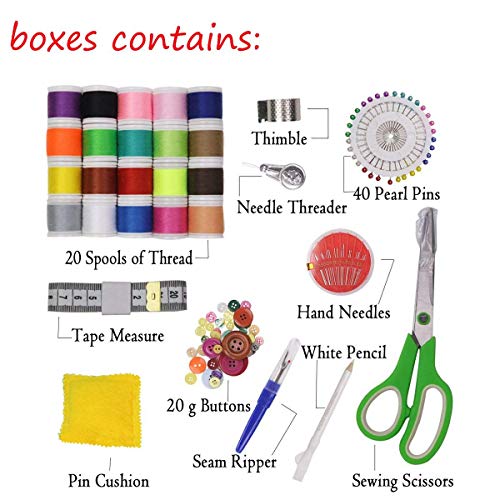Caja de costura con accesorios para kit de costura, organizador de cesta de costura de madera D&D con accesorios para el hogar, viajes, lunares azules, grande Large L - PURPLE