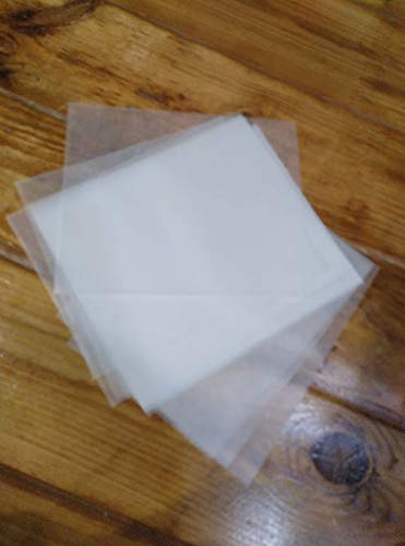 Caja para Mantecados o Galletas con Papel Parafinado para su Envoltorio Pack 10 Cajas con 24 und. de Papel Parafinado