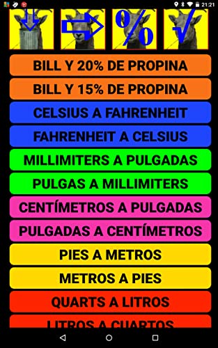 Calculadora Convertidor punta