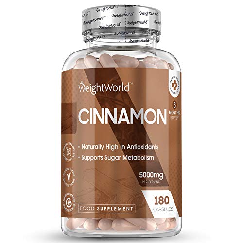 Canela de Ceilán Pura Dosis Potente de 4000mg | Antiinflamatorio Natural y Antioxidante con Vitaminas, Mejora Sistema Inmunológico, Suplemento Para Adelgazar, Para Veganos y Celiacos, 60 Cápsulas