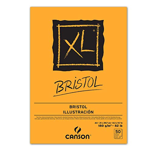 Canson Bloc de Dibujo, Blanco, A4, 21 x 29.7 cm