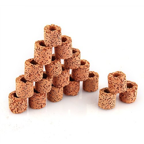 Canutillos de CERAMICA Filtro Purificador para Acuario Pecera