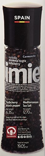 Carmencita Molinillos de Sal y Pimienta Negra - 1 paquete