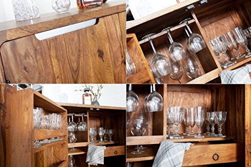 Casa Padrino Bar Wine Cabinet 90 x 50 x H100 cm - Whiskey Cabinet Bar Antique Style - Art Nouveau Style