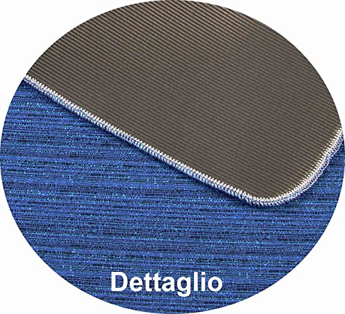 Casatessile Alfombra de Cocina Ancho 53 cm Melange. - Grigio, 150 cm.