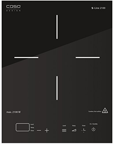 Caso S-Line 2100 - Placa de inducción portátil de un fuego