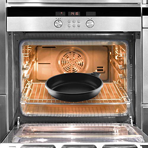 Castey - Sartén Inducción 16 cm Mango Rojo