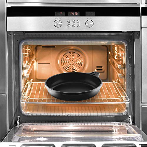 Castey - Sartén Inducción 30 cm Mango Negro