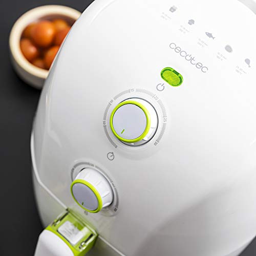 Cecotec Freidora dietética sin aceite compacta Cecofry Compact Rapid White