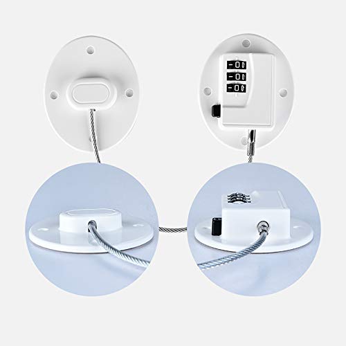 Cerradura para frigorífico Jsdoin con contraseña digital para nevera, cerradura para armarios de seguridad para niños, mini 3 m, adhesivo de seguridad para niños, cerradura para puerta de congelador