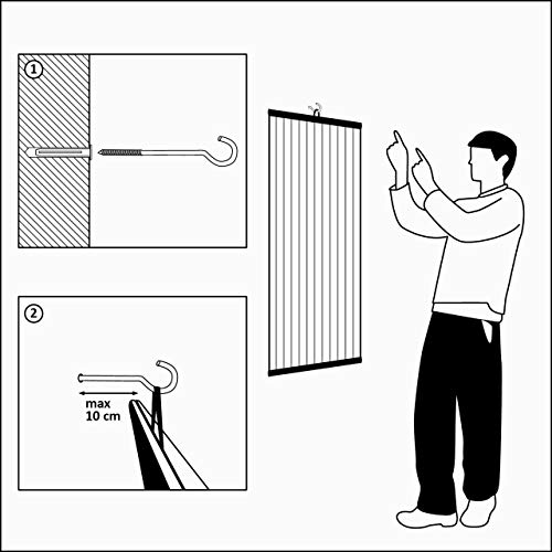 CG HOME Calefacción por Infrarrojos Calefacción de Pared Cuadro de Estaciones - Placa Calefactora de Pared Eléctrica 230V 430W. Eficiencia Energética - Calentamiento Rápido Flexible - Seguro.