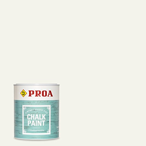 CHALK PAINT PINTURA PARA MUEBLES EFECTO TIZA PROA BLANCO ANTIGUO 750 ml