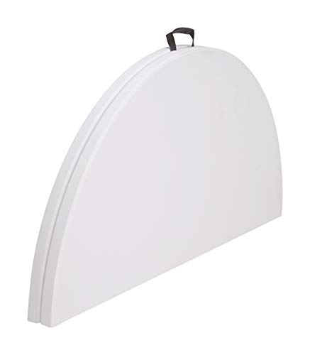 chiner - Mesa Redonda Plegable al Centro, 150 cm.