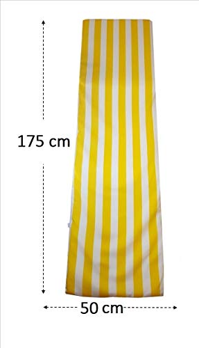 cjin Cojín Almohadilla para Tumbona Acolchado en Patio Playa Piscina
