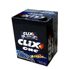 CLIX ONE CHICHES SIN AZUCAR 200UDS (Menta Azul)