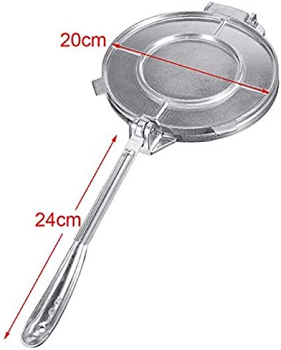 CLQ Tortilla Maker Press Pan Heavy Restaurant Comercial Aluminio Tortilla Pie Maker Herramienta De Prensa