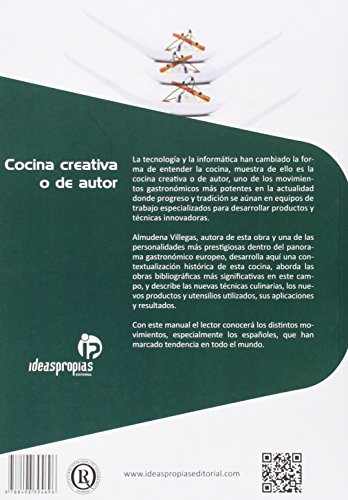 Cocina creativa o de autor: Nuevas tendencias gastronómicas (Hostelería y turismo)