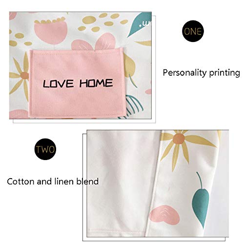 Cocina de Estilo clásico Encantador Floral Rosado Padre-Hijo Delantal de la Mujer o Delantal de la hornada con Pocket Mama y Muchacha Delantal Kid Gran Regalo para la Esposa Hijas Damas