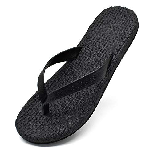 COFACE Chanclas para Mujer,Chancletas de Playa, Sandalias de Dedo, Antideslizantes Flip-Flop Verano Zapatos de Mujeres 39