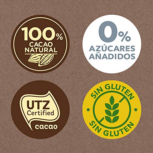 Cola Cao Puro: 100% Cacao Natural y sin Aditivos - 6 Envases de 250g (1500 g)