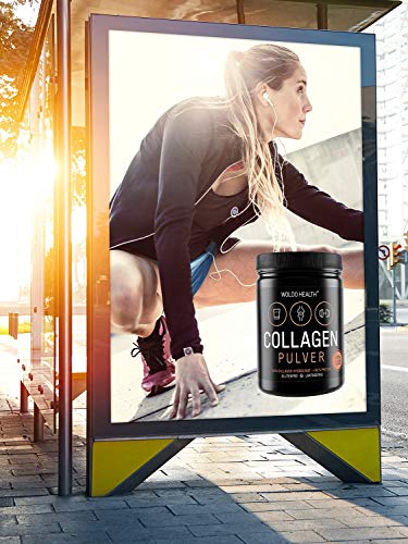 Colágeno Bovino Polvo Hidrolizado 100% Proteína - 500g Colágeno de vacuno