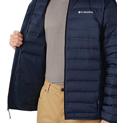 Columbia Lake 22 Chaqueta de Plumas para Hombre, Azul (Collegiate Navy), XL