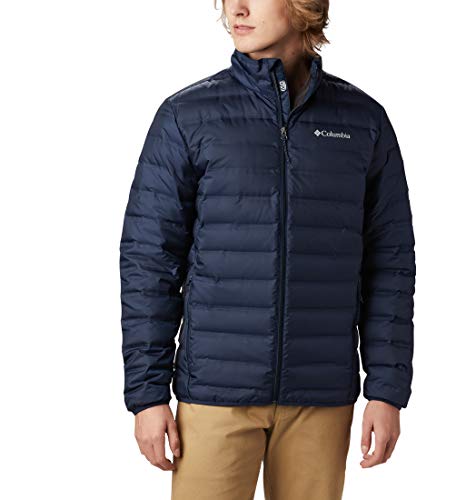 Columbia Lake 22 Chaqueta de Plumas para Hombre, Azul (Collegiate Navy), XL