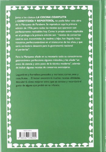 Conservas caseras (FUERA DE COLECCIÓN Y ONE SHOT)