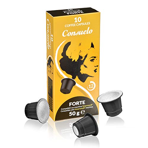 Consuelo - cápsulas de café compatibles con Nespresso* - Kit de degustación, 50 cápsulas (5x10)
