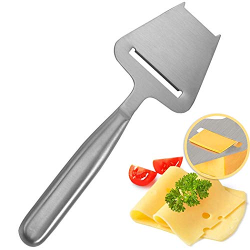 Cortador de queso curado,Acero inoxidable,Cortador de queso de mano para el corte de queso curado como parmesano, pecorino, grana padano y queso de montaña