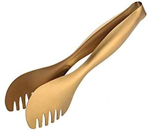 Cortadoras De Acero 1 Pieza Pinzas De Cocina Pinzas De Comida De Acero Inoxidable Pinza De Pan De Oro Clip De Ensalada Hornear Pasteles Barbacoa Buffet Pinzas