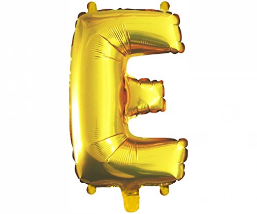 Cotigo-Globo Letra Foil Color Oro para Fiestas de Cumpleaños 40cm(E)