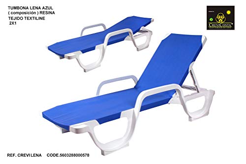 CREVICOSTA QUALITY MARK MARCAS DE CALIDAD Tumbona Lena Azul