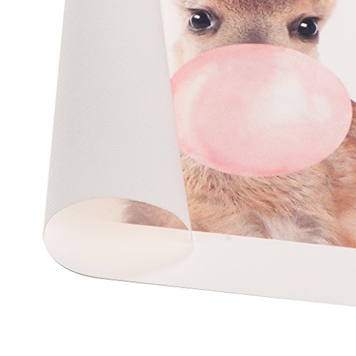 Cuadro De La Pared De La Pintura Al óleo De La Lona De 4 Paneles Cuadro del Arte De La Decoración - Chicle del Soplo Animal - B, 30cmx40cm