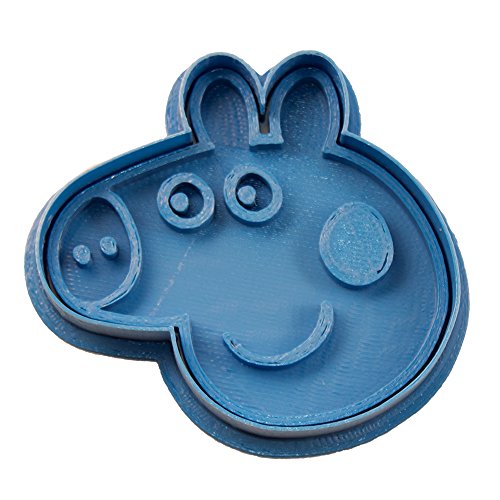 Cuticuter Niños Peppa Pig Cortador de Galletas, Azul, 8x7x1.5 cm