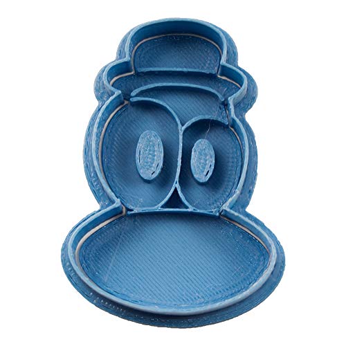 Cuticuter Pato Pocoyo Cara Cortador de Galletas, Azul, 8x7x1.5 cm