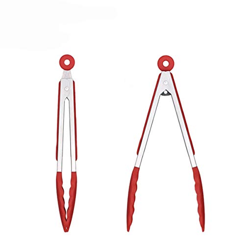 dancepandas Teppanyaki Espatula 4PCS Espatula Grill Acodada y Pinza Espátula Rasqueta Barbacoa Barbacoa Teppanyaki para Picnic, Camping, Barbacoa o Fiesta